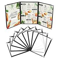 Algopix Similar Product 14 - Kurtzy Triple Fold A4 Menu Covers 10
