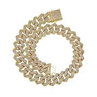 Algopix Similar Product 19 - YOSZO Cuban Link Chain for Men 20MM