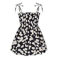 Algopix Similar Product 8 - TOPUUTP Girls Floral Laceup Bow Dress