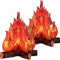 Algopix Similar Product 9 - Boao Fake Fire Fake Flame Camping