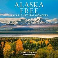 Algopix Similar Product 18 - Alaska Free Wall Calendar 2025 A Year