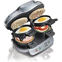 Algopix Similar Product 19 - Hamilton Beach Dual Breakfast Sandwich