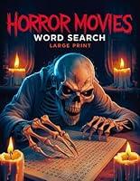 Algopix Similar Product 5 - Horror Movies Word Search Large Print