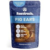 Algopix Similar Product 16 - Pawstruck Jumbo Pig Ears for Dogs Made