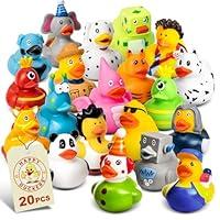 Algopix Similar Product 11 - Happy Duckers Rubber Ducks  20 Piece