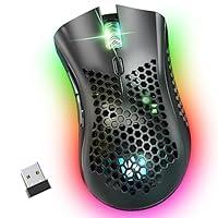 Algopix Similar Product 2 - WolfLawS KM1 Wireless Gaming Mouse