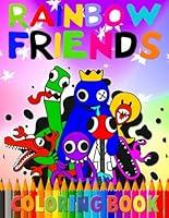 Algopix Similar Product 4 - rainbow friends coloring book