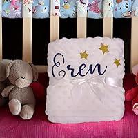 Algopix Similar Product 11 - Personalized Baby Blanket for Girls and
