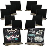 Algopix Similar Product 15 - Zhithink 12 Pack Small Chalkboard Signs