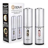 Algopix Similar Product 6 - OPUX Deluxe Electric Salt and Pepper