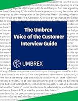 Algopix Similar Product 5 - The Umbrex Voice of the Customer