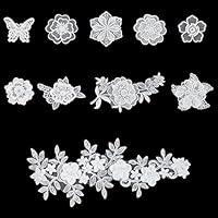 Algopix Similar Product 6 - NBEADS 10 Pcs White Mix Style
