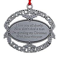 Algopix Similar Product 8 - Merry Christmas from Heaven  Pewter