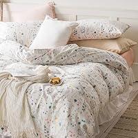 Algopix Similar Product 13 - HighBuy Floral Duvet Cover Queen 100