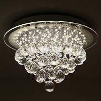 Algopix Similar Product 10 - Horisun Crystal LED Ceiling Light