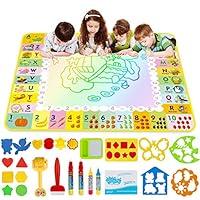 Algopix Similar Product 11 - Funplus Doodle Mat Large Size 47 X 35