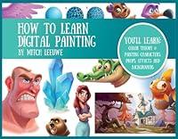 Algopix Similar Product 15 - How to Learn Digital Painting Mitch