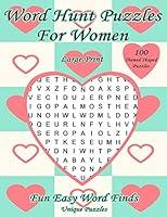 Algopix Similar Product 19 - Word Hunt Puzzles For Women Large