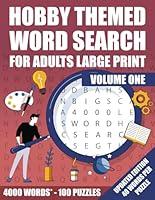 Algopix Similar Product 9 - Hobby Themed Large Print Word Search