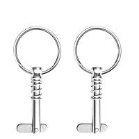 Algopix Similar Product 20 - 2 Pack Quick Release Pin 14 Diameter