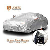 Algopix Similar Product 10 - CARBABA Car Cover Universal Full Car