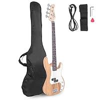 Algopix Similar Product 3 - Glarry Electric Bass Guitar Full Size 4