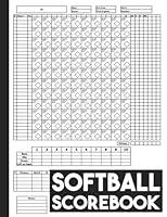 Algopix Similar Product 6 - Softball Scorebook 100 Softball Score