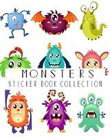 Algopix Similar Product 19 - Monsters Sticker Book Collection Blank