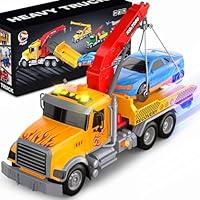 Algopix Similar Product 3 - SS 15 Big Tow Truck Toy with Friction