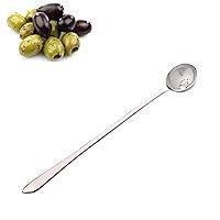 Algopix Similar Product 10 - Long Handle Olive Spoon StrainerCherry