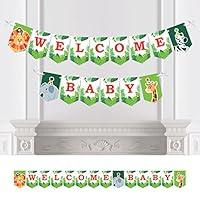 Algopix Similar Product 5 - Big Dot of Happiness Jungle Party