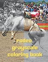 Algopix Similar Product 1 - rodeo grayscale coloring book rodeo