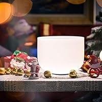 Algopix Similar Product 1 - TOPFUND C Note Crystal Singing Bowl