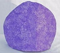 Algopix Similar Product 6 - Handmade Purple Toile Print Fabric Tea