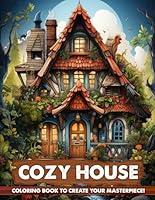 Algopix Similar Product 5 - Cozy House Coloring Book Features