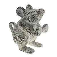 Algopix Similar Product 11 - Cast Iron Mouse Decorative Door Stop 