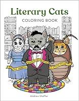 Algopix Similar Product 17 - Literary Cats Coloring Book