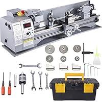 Algopix Similar Product 2 - Mophorn Wood Lathe 8 x 12Benchtop