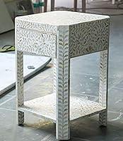 Algopix Similar Product 13 - Handmade Leaf Pattern Mother of Pearl