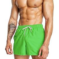Algopix Similar Product 1 - Mlgaril Mens Green Swim Trunks 5 with