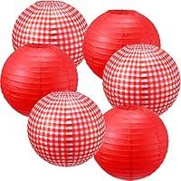 Algopix Similar Product 2 - Blulu 6 Pieces Picnic Party Decorations