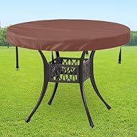 Algopix Similar Product 13 - FUANGUI Round Table Cover Waterproof