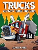Algopix Similar Product 4 - Trucks Activity Book For Kids