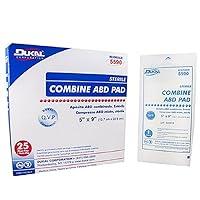 Algopix Similar Product 13 - 5" X 9" Sterile ABD Pad - 25 Pads