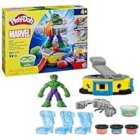 Algopix Similar Product 16 - PlayDoh Marvel Hulk Smash  Squish