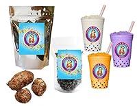 Algopix Similar Product 19 - 10 Drinks Taro Boba Tea Kit Tea