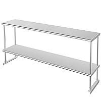 Algopix Similar Product 15 - HARDURA Stainless Steel Overshelf 12X72