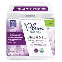 Algopix Similar Product 18 - Plum Organics Organic Infant Formula