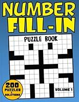 Algopix Similar Product 16 - Number FillIn Puzzle Book 200 Fun And