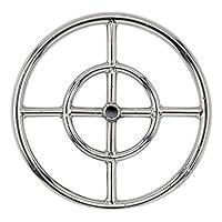 Algopix Similar Product 3 - Golden Flame 24 Round Flat Fire Pit